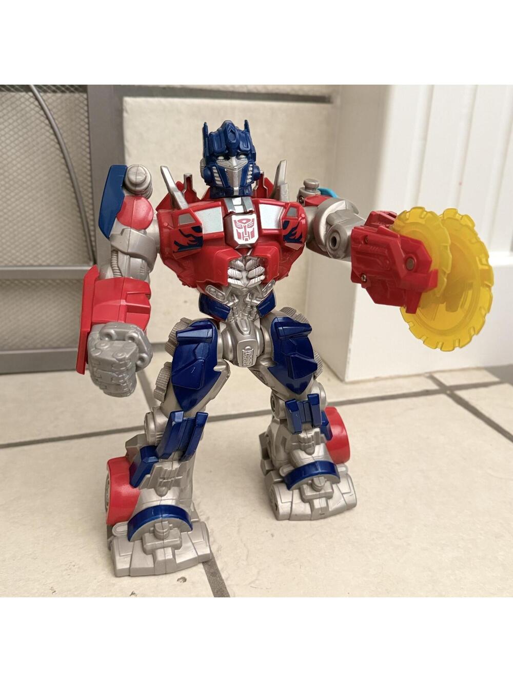 Transformers Optimus Prime Action Figure with Axe Accessory